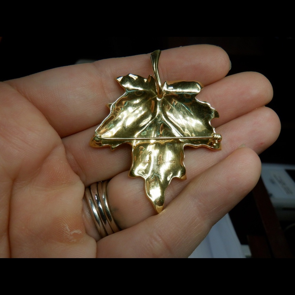 authentic tiffany 18k goo brooch Tiffany &Co - Picture 7 of 8